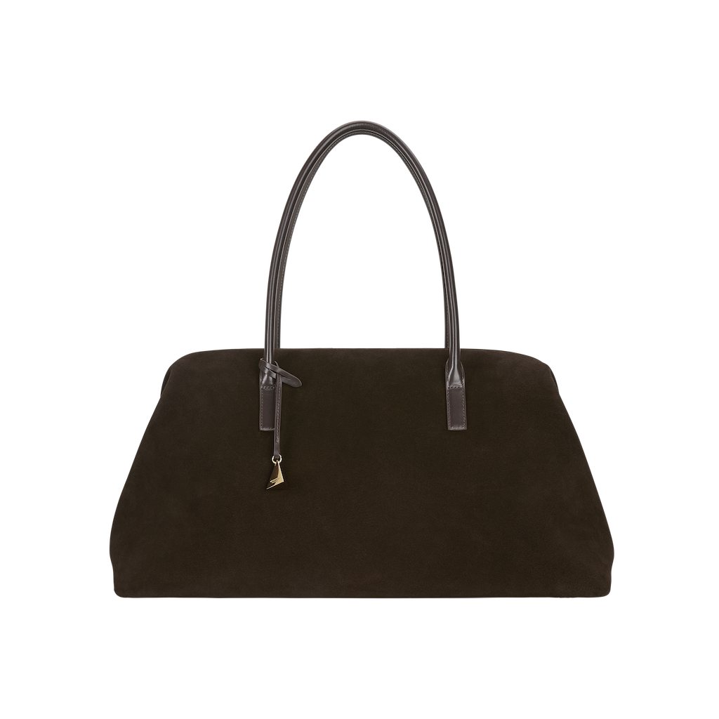 Espresso Suede Club Bag