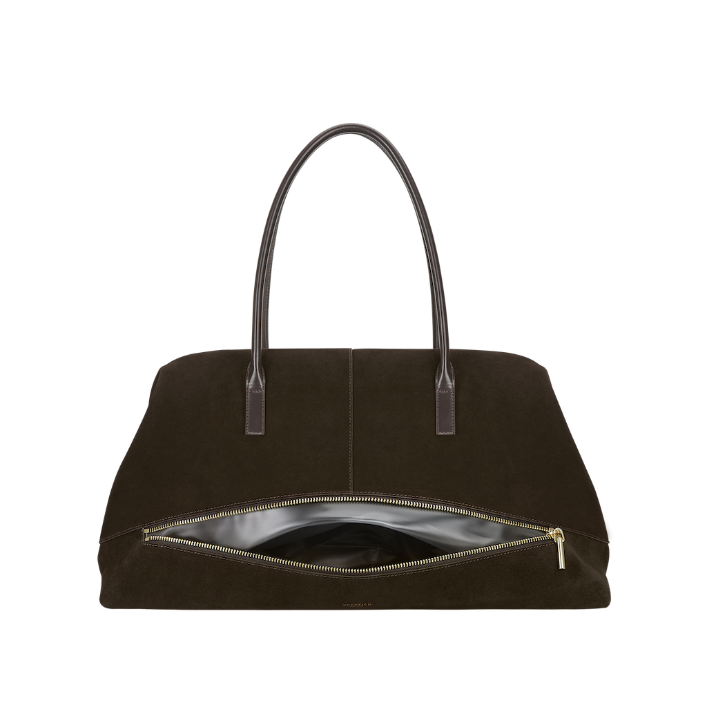 Espresso Suede Club Bag